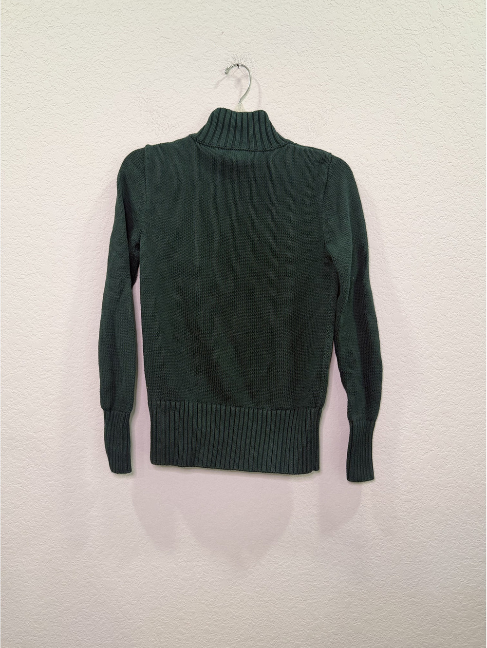 J.Crew Mens Green Knit Sweater - XS